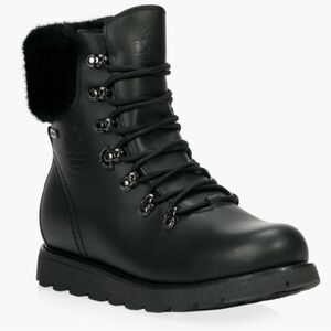 Royal Canadian Cambridge Black Waterproof Boots 6.5
